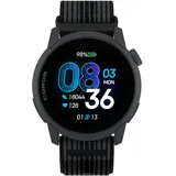 COROS Pace 4 GPS 43 mm Nylonarmband Schwarz 22 mm