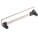 Aqbau® Kleiderstange Ausziehbare 25 cm kleiderstange schrank ausziehbar, Ausziehbarer Kleiderbügel, kleiderstangen, Bügelhalter für Schrank aus metall