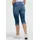 Soccx SOCCX, Damen, Gr. 32, Kurz, blau, Denim/Jeans, Material: 68% Baumwolle, 30% Polyester, 2% Elasthan, Zusatz: Enthält nichttextile Teile tierischen Ursprungs (Badge), regular fit, Jeans, mit Turn-Up Saum