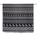 David Fussenegger Textil 02099850 Überwurfdecke 150 x 200 cm Baumwolle, Polyacryl, Rayon Anthrazit