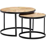 KADIMA DESIGN Esino Beige Akazie 60 x 40 cm