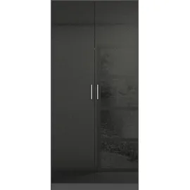 Rauch Drehtürenschrank CELLE 91 x 197 x 54 cm grau