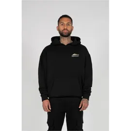 mj gonzales Hoodie Wave V.1 X Heavy Oversized Schwarz M
