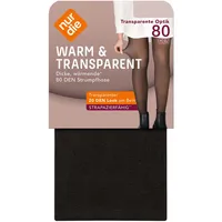 NUR DIE Feinstrumpfhose Warm & Transparent 80 DEN beige 40/42