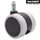 Wagner Bürostuhlrollen 5tlg. DESIGN - Ø 60 mm, intervallgebremst, Steckstift Tragkraft je 50 kg - DE Ware - 02007661