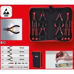 KS Tools Feinmechanik-Werkzeug-Satz, 10-tlg - 500.7220