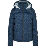 Ziener Tusja Skijacke leaves navy print 38