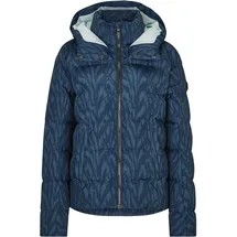 Ziener Tusja Skijacke leaves navy print 38