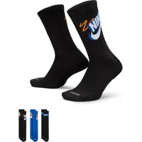 Nike Everyday Plus Crew-Socken (3 Paar), Multi-Color, HJ9339-902, M