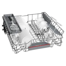 Bosch Serie 4 SMI4EAS28E Einbau-Geschirrspüler (teilintegrierbar, 598 mm breit, Edelstahl)