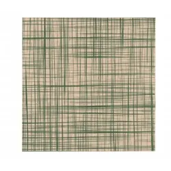 Schachtel mit 400 Tischdecken aus Papierschnitt 100x100 Öko Natur Dekoriert Urban Grün