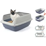 BigBuy Katzentoilette Georplast Sonic 56 x 40 x 24 cm Bunt