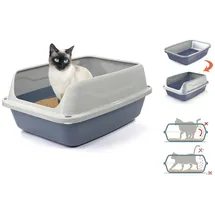 BigBuy Katzentoilette Georplast Sonic 56 x 40 x 24 cm Bunt