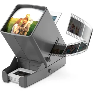 35Mm Diabetrachter, 3-Fache Vergrößerung Und LED Beleuchtete Tischbetrachtung Un