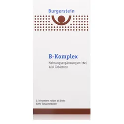 Burgerstein B-Komplex Tabletten mit Vitamin B- und C-Komplex 100 TABL