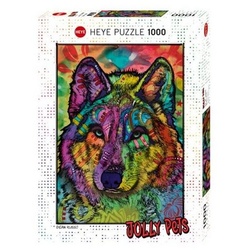 HEYE Puzzle 298098 – Wolfsseele – Jolly Pets, 1000 Teile, 50.0 x 70.0 cm, 1000 Puzzleteile bunt