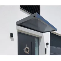 Gutta Rechteckvordach BS 3D-Line 160 x 90 cm anthrazit