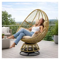 Estexo Polyrattan Loungesessel Beige