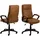 Actona Brad Drehstuhl Polyester Braun