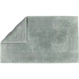 CAWÖ Luxus Badteppich 1000 Grün 60 x 60 cm