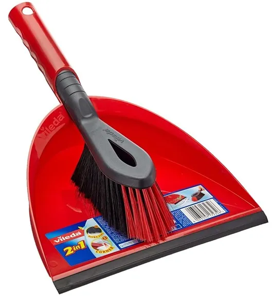 2-in-1 brush with a dustpan