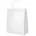 Tragetaschen Papier 28 22 10 cm weiß gedrehtem Tragegriff weiss