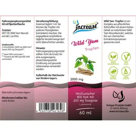 Increase NATURALLY Liposomales Wild Yam Tropfen 60 ml