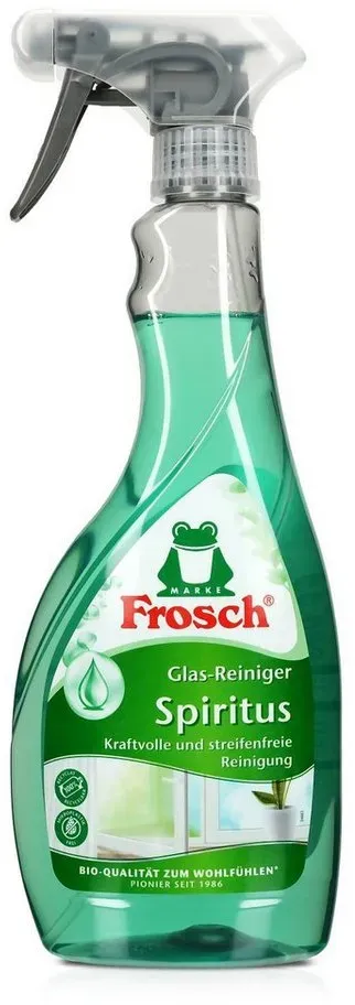 Preisvergleich Produktbild FROSCH Frosch Spiritus Glas-Reiniger Sprühflasche 500 ml Glasreiniger Glasreiniger