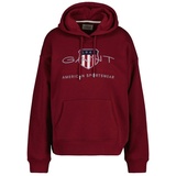 GANT ARCHIVE SHIELD Hoodie - Rot - S