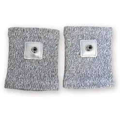 Silberfaser-Armband-Manschetten