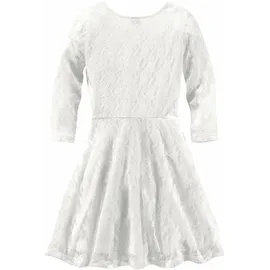 Kidsworld Jerseykleid "- Spitzenkleid", Mädchen, Gr. 176/182, N-Gr, beige (natur), Spitze, Obermaterial: 95% Polyester, 5% Elasthan.