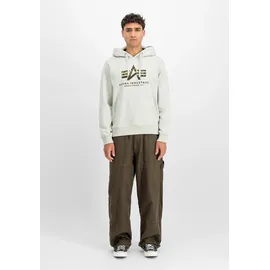 Alpha Industries Basic Hoodie Grau S