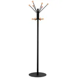 Proregal Garderobenständer 180 cm Schwarz