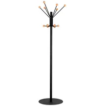 Proregal Garderobenständer 180 cm Schwarz