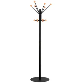 Proregal Garderobenständer 180 cm Schwarz