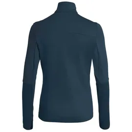 Vaude Livigno II Halbreißverschluss-langarm-t-shirt Dark Sea Uni 40