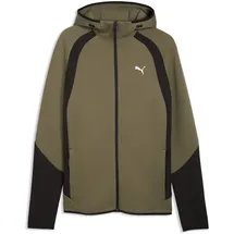 Puma Evostripe Kapuzenjacke Herren Loden Grün XS