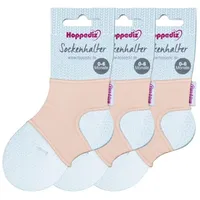 Hoppediz Babysocken Sockenhalter in 3-er Set rose | Gr.: