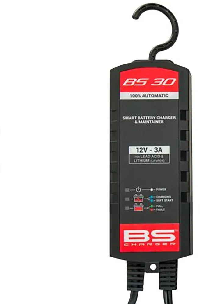 Bs Battery Bs30 Uk Plug Ladegerät - Black / Red - One Size
