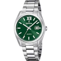 Festina F20707/8 Herrenuhr, Edelstahlarmband, analog, Tag