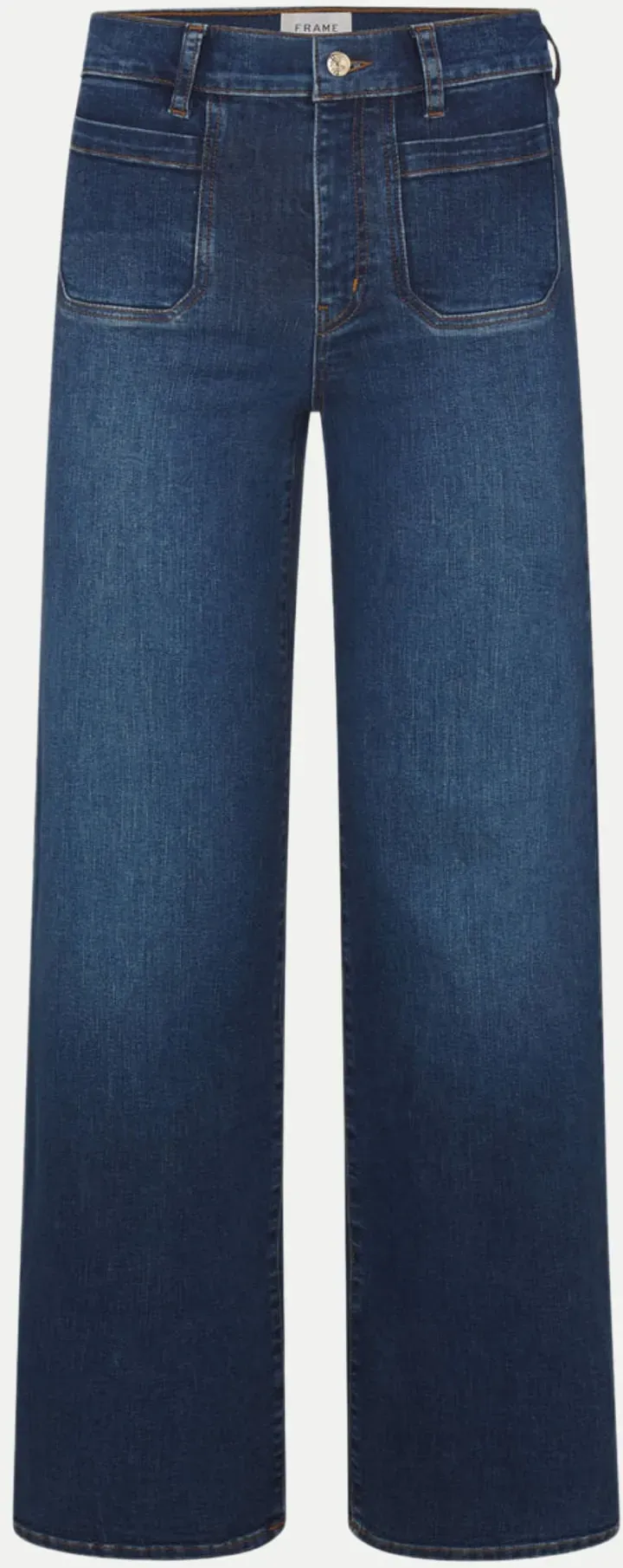Palazzo Hose Slim Blau 26