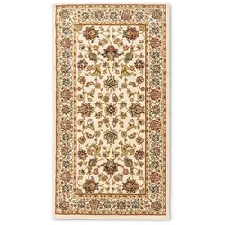 Orientteppich Kaschan 120 x 170 cm Polypropylen Beige Creme