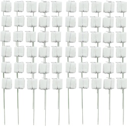 MIJOMA 60 Stück Set Mini-Geschenke Dekostecker Blumenstecker Bastelstecker Pick ...