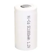 Quality Batteries NiCd SUB-C Zelle 1800mAh Hochtemperatur