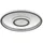 GLOBO CARA 1 LED rund grau