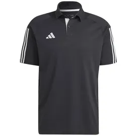 adidas Tiro 23 Competition Herren Poloshirt schwarz - M