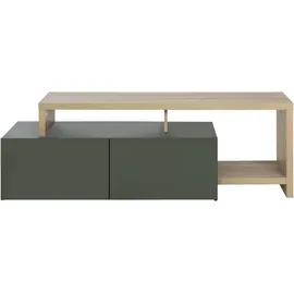 Gami TV-Board »CRAFT« TV-Möbel mit 2 Türen grün