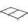 Duravit Fußgestell 120x90cm, höhenverstellbar von 7-10cm