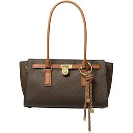 Michael Kors Hamilton Small Henkeltasche Leather Brown