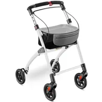 Aktivshop Wohnungsrollator 54cm breit, faltbar und leicht, inkl. Tablett